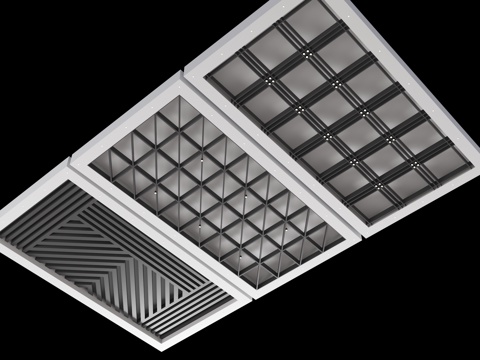 Modern Industrial Ceiling Square Ceiling Grid Ceiling