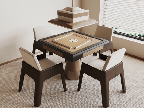 Modern Mahjong Table