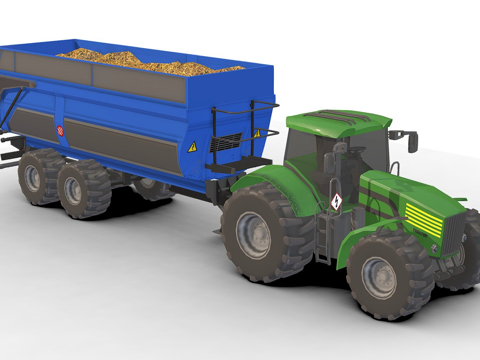 tractor tipping bucket trailer