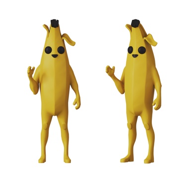 Banana Art Toy Sculpture Doll Ornaments