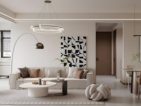 Modern Living&Dining Room