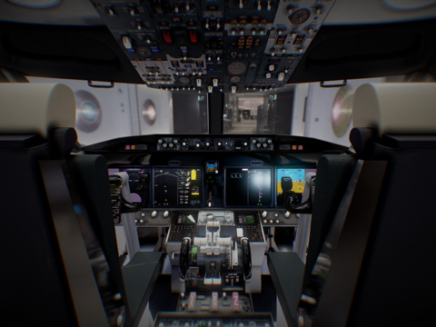 aircraft cockpit