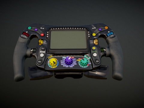 Game steering wheel