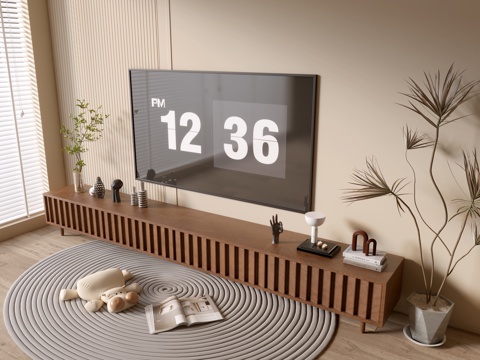 Nordic TV cabinet