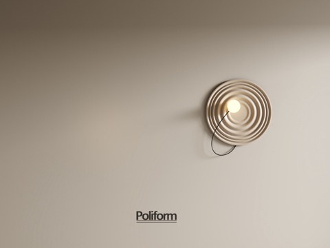 Quiet wall lamp Round wall lamp Bedside wall lamp