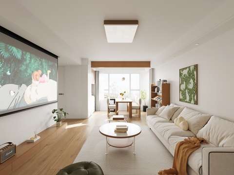 Log Style Minimalist DiningRoom