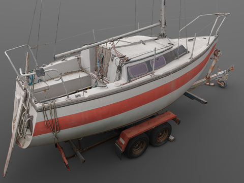 dry dock sailboat