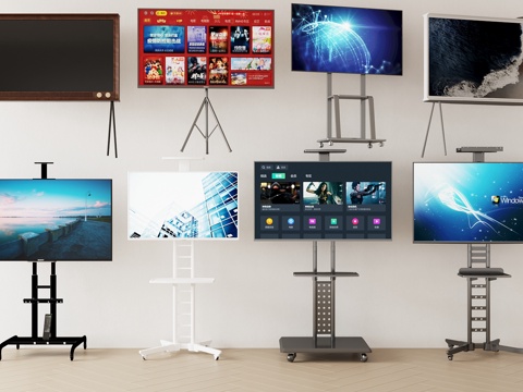 Modern Mobile TV TV Stand Laser TV Projector