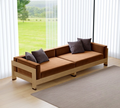 Modern double sofa