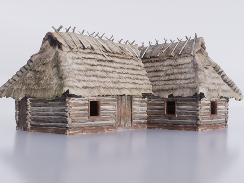 Quiet thatched cottage