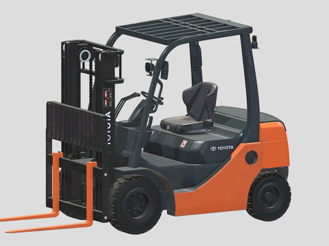 toyota pneumatic forklift