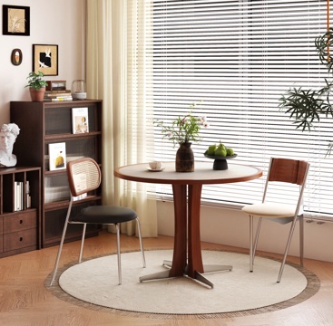 Mid-century Style dining table and chair