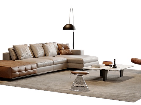 Italian-style Sectional Sofa corner sofa