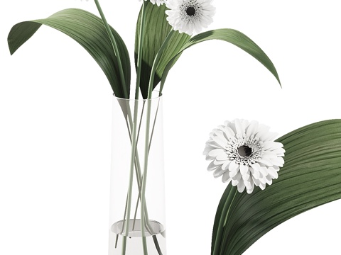 Vase floral arrangement