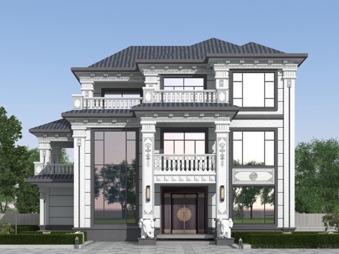 Chinese single-family villa