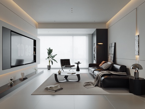 Modern Living&Dining Room