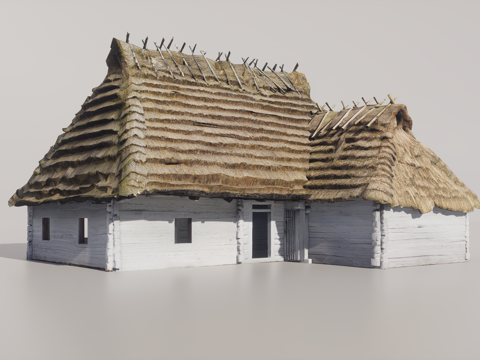 Quiet thatched cottage