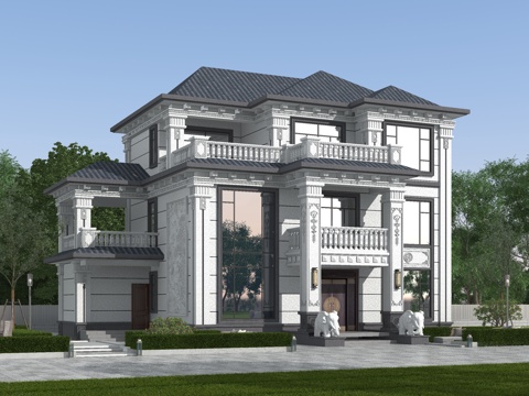 Chinese single-family villa