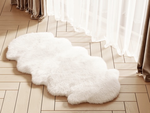 Modern plush carpet