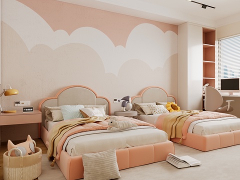 Cream Style kids Bedroom girls room