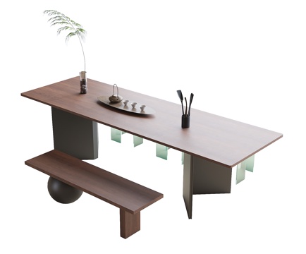 modern tea table and chair