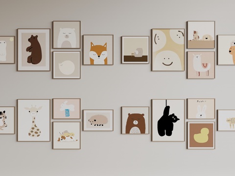 Modern Children's Hanging Paintings