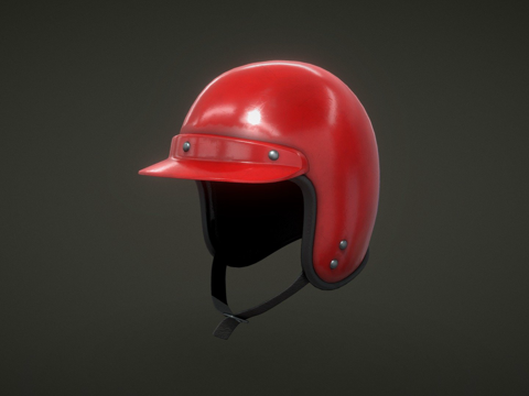 Retro Racing Helmet