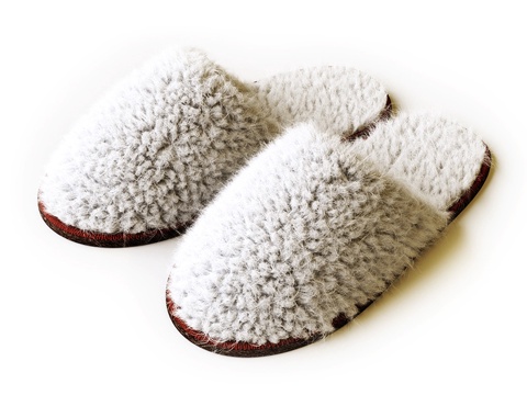 plush slippers cotton slippers