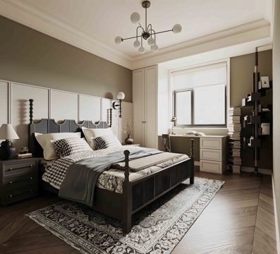 American Master Bedroom