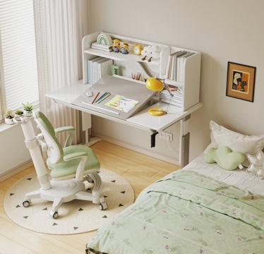 Cream Style study table children's lifting table