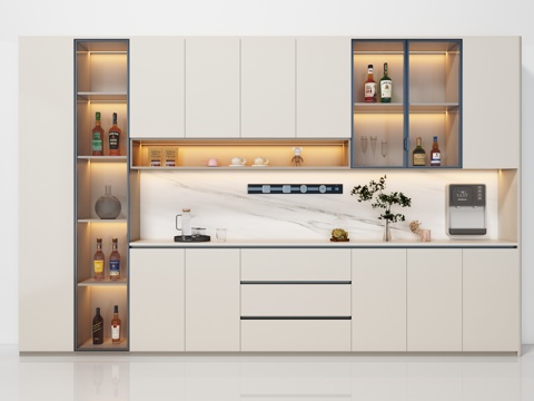 Modern Wine Cabinet Sideboard