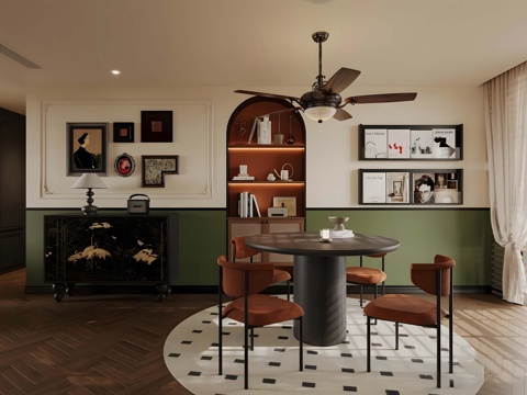 Mid-century Style DiningRoom