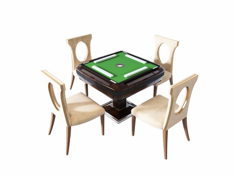 Modern Mahjong Table