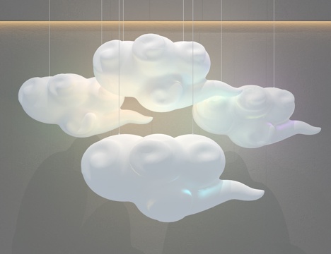 Cream Style chandelier cloud chandelier