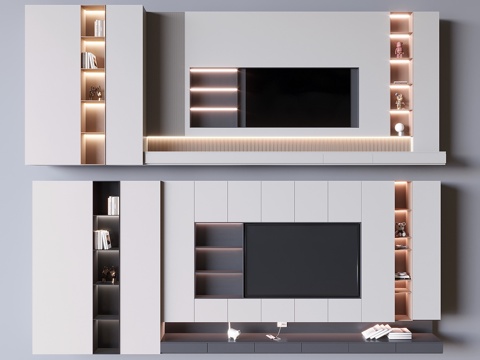 Modern TV Wall