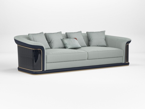 double sofa soft sofa