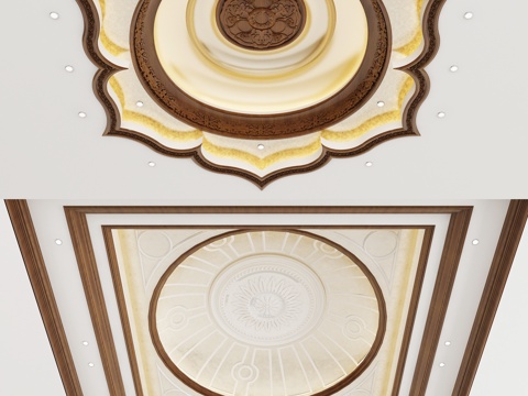 European-style ceiling