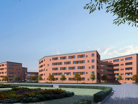 School Dormitory Building Teaching Building Apartment Building