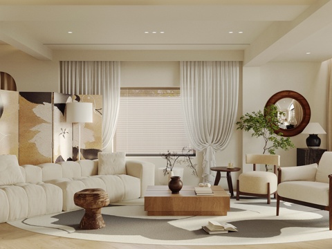 Cream Style living room