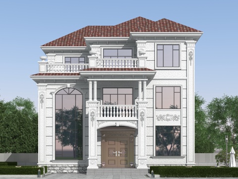 European-style single-family villa