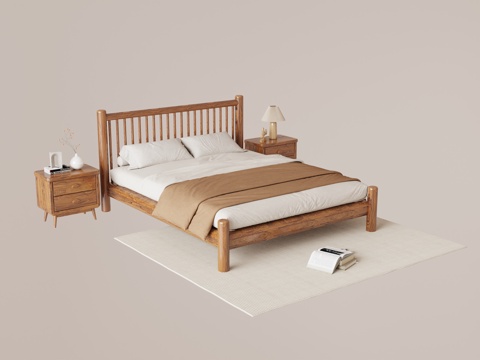 Nordic Double Bed