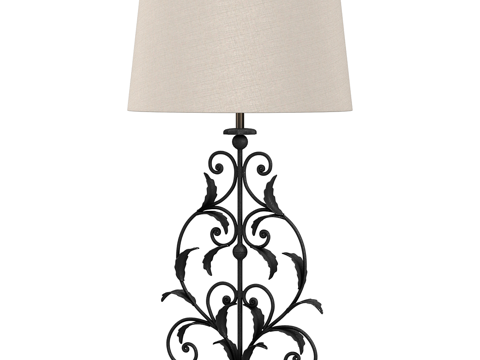 French table lamp