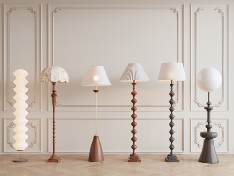 French floor lamp