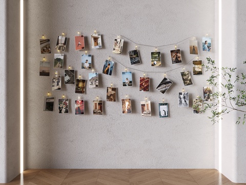 Photo Wall Wall Decorations Pendant Photo Notes Wall Post-it