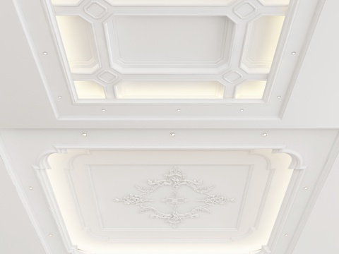 European-style ceiling