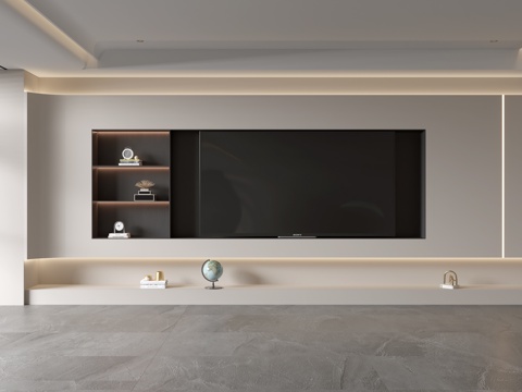 Modern TV Wall