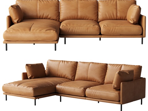 Multi-person sofa Corner sofa