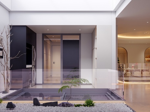 Modern Interior Landscape