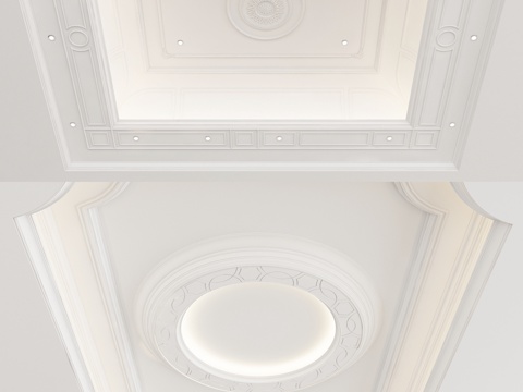 European-style ceiling