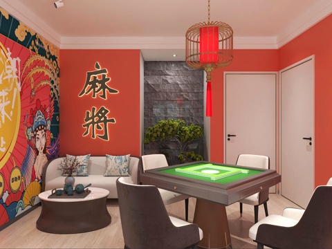 New Chinese Chess and Card Room Mahjong Hall